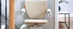 Close up of Handicare 1100 stairlift