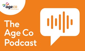 Age Co podcast with sound icon